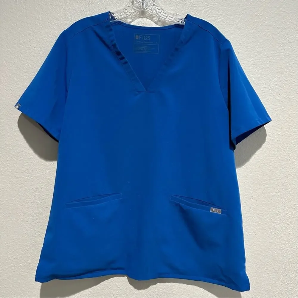 Figs Casma Three-Pocket Scrub Top XL